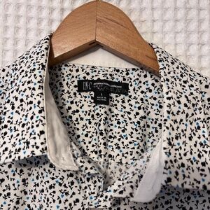 INC Slim Fit Size Large Men’s Long Sleeve Button Down Shirt